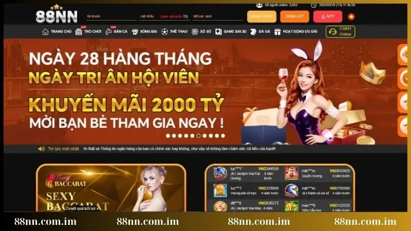 đăng nhập 88NN